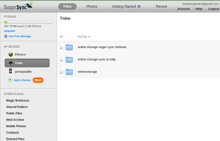 SugarSync - Webclient SugarSync - Webclient