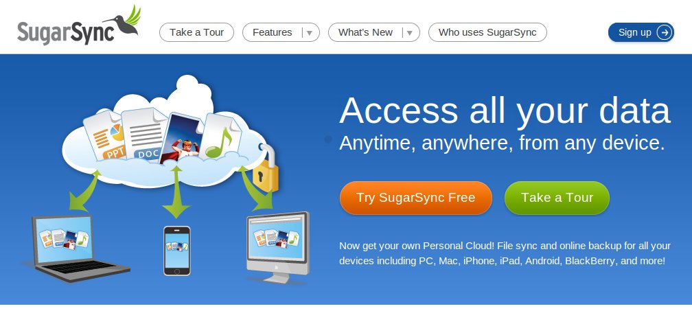 SugarSync - Website SugarSync Website