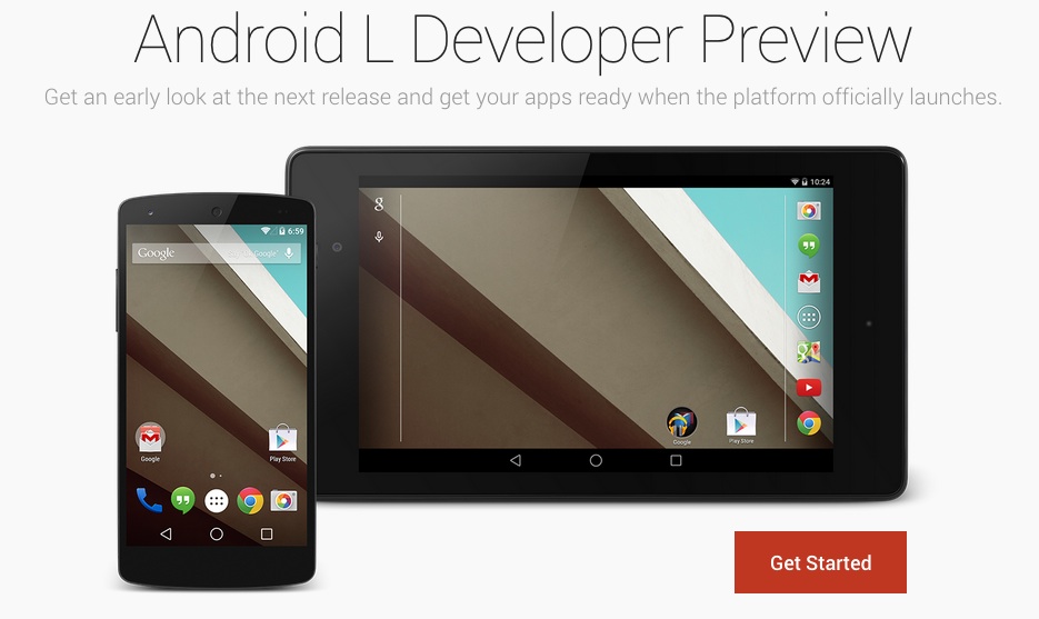 Android L Developer Preview